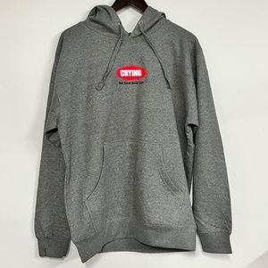 Anti Social Social Club Crying Toy With Me Grey Hoodie BAPE FOG KITH